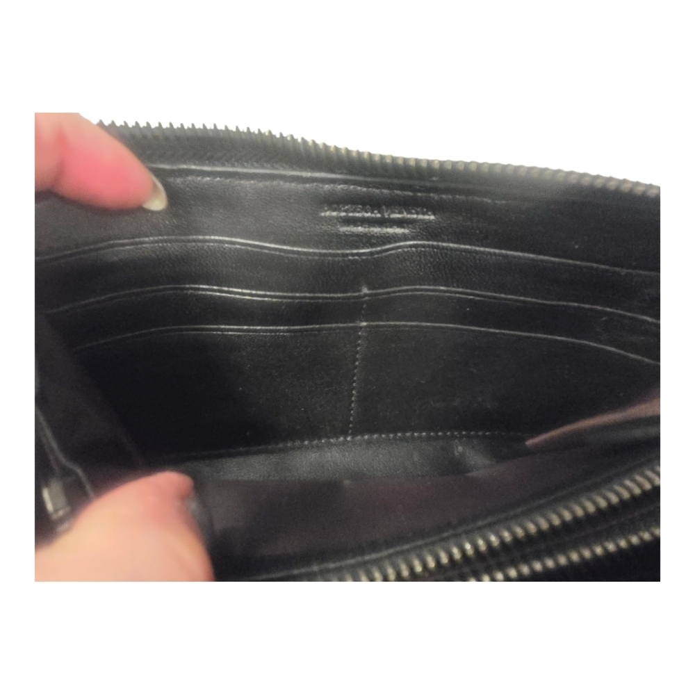 Bottega Veneta Black Intrecciato Leather Wallet - Picture 6 of 13